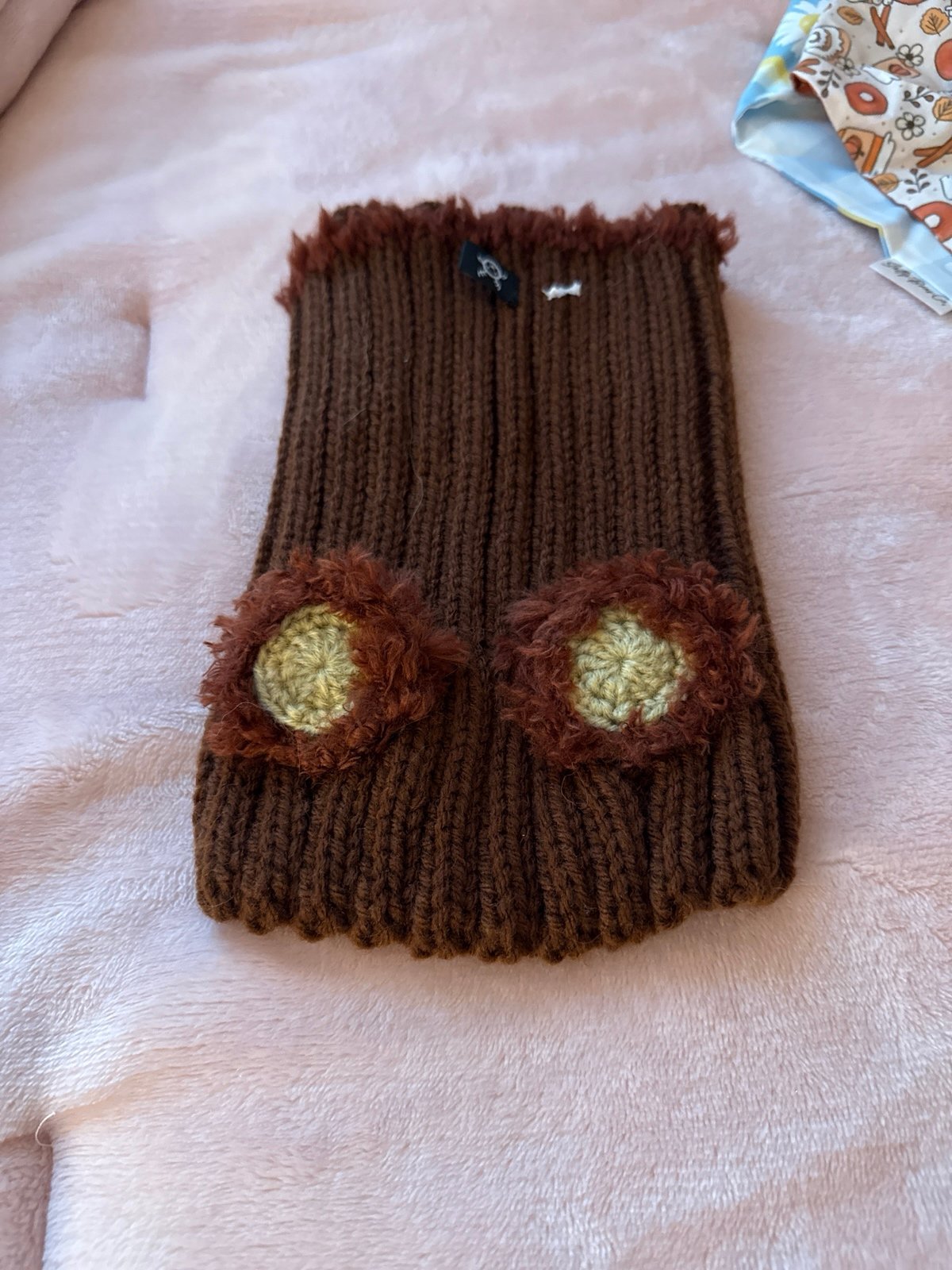 Bear dog snood