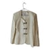 Christian Dior Womens Vtg 3 Clasp Bow Brooch Jacket/Skirt Suit Size 10 Cream USA