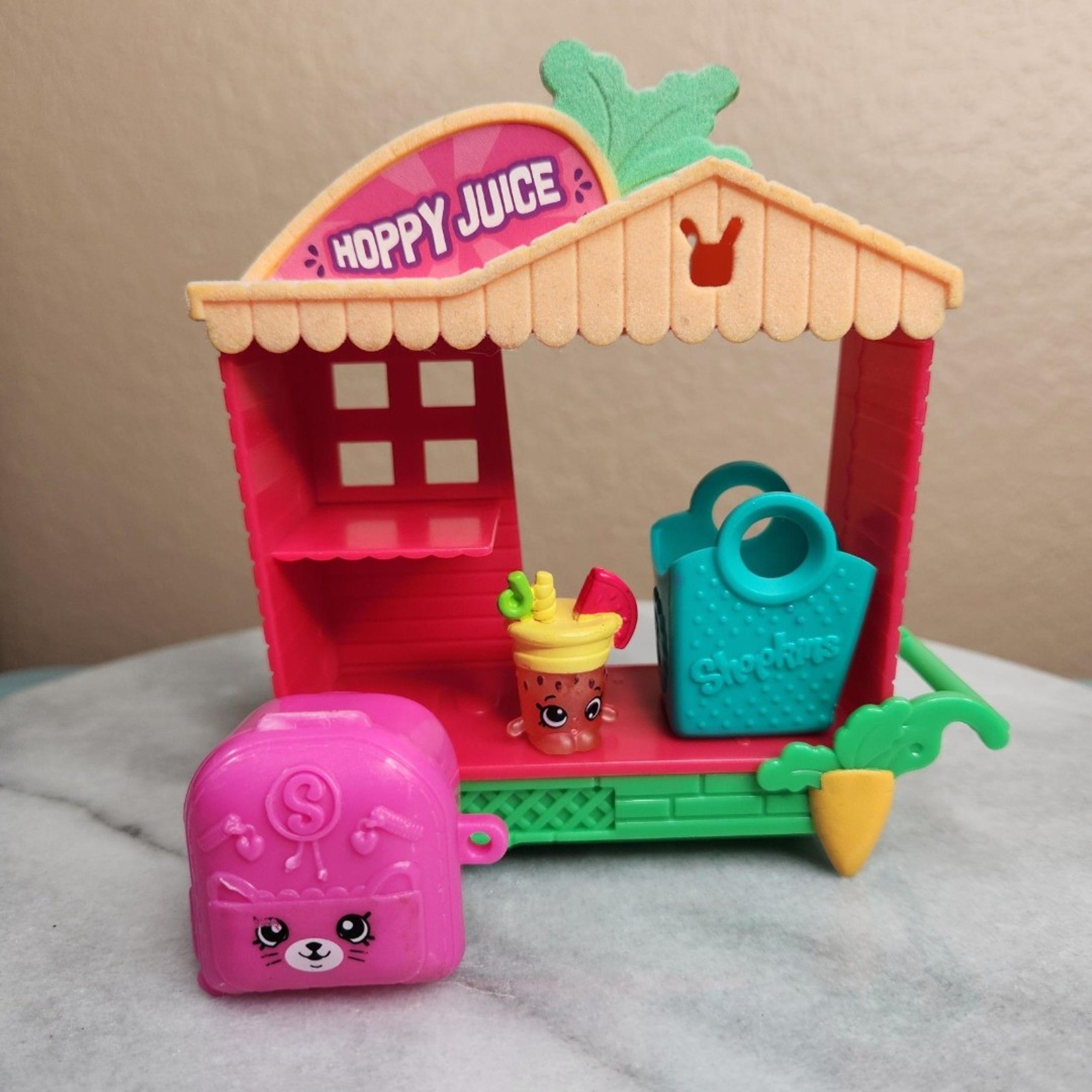 Shopkins Hopy Juice Cart Melina Smoothie Pink Backpack Shopping Bag