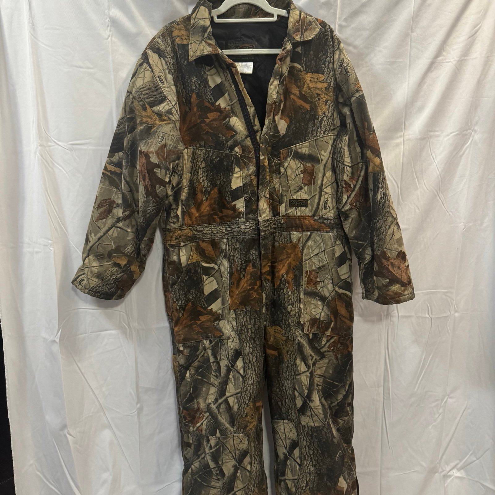 Liberty Rugged Outdoor Gear Men Coveralls Insulated Hunting Camo Large Regular