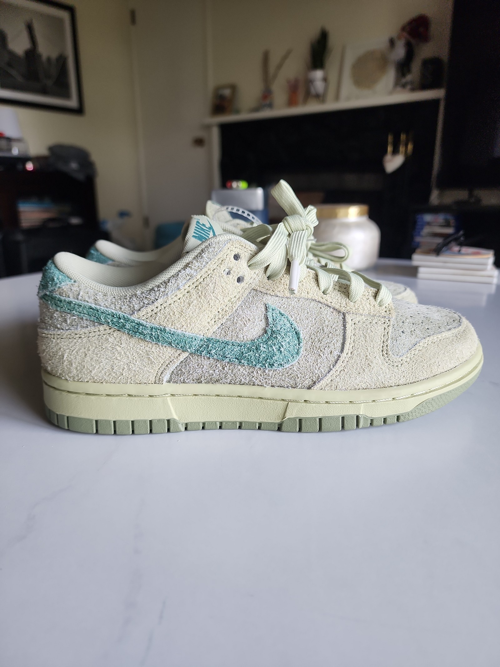 Womens Nike Dunk Low Olive Aura size 6.5