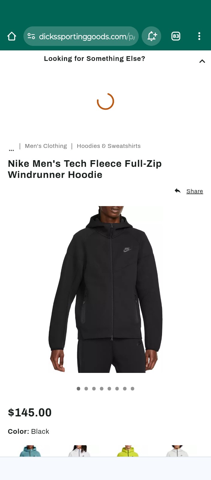 Nike tech top n bottom sz medium