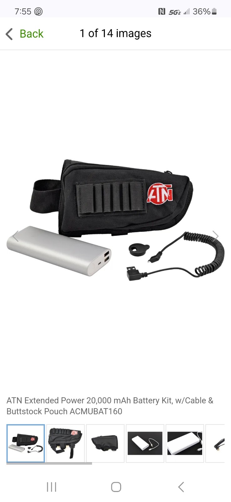 ATN Extended Battery Life Package