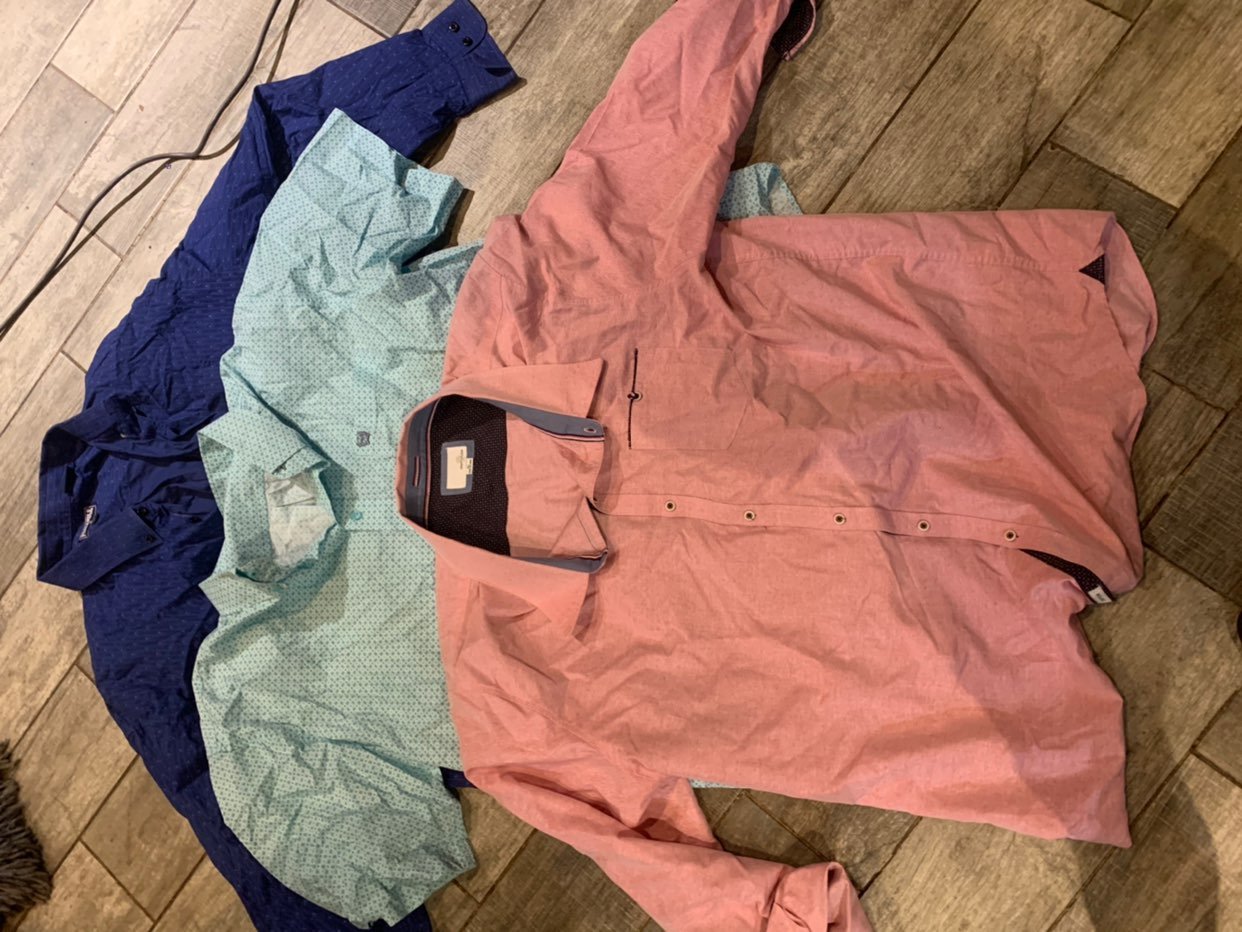 button down shirt men