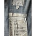 Vintage Y2K Current Elliott The Biker Jacket blue denim Motoside zipper size 6