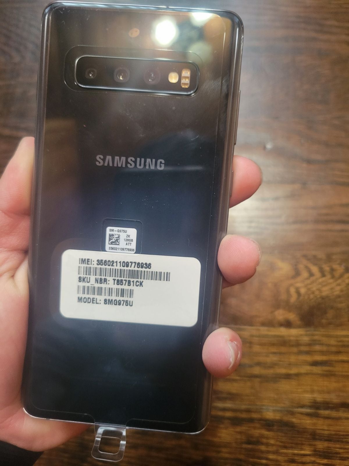 Samsung Galaxy S10+ 128 GB in Black