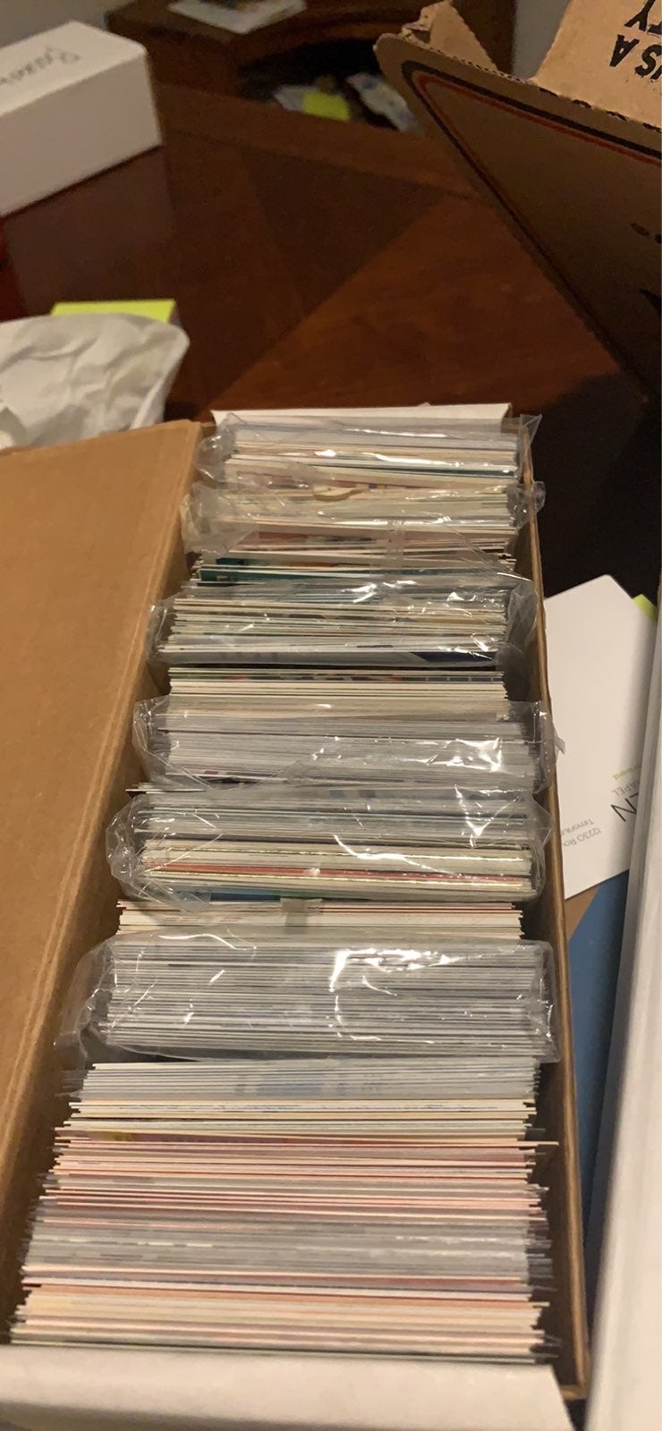 1000 sports cards lot