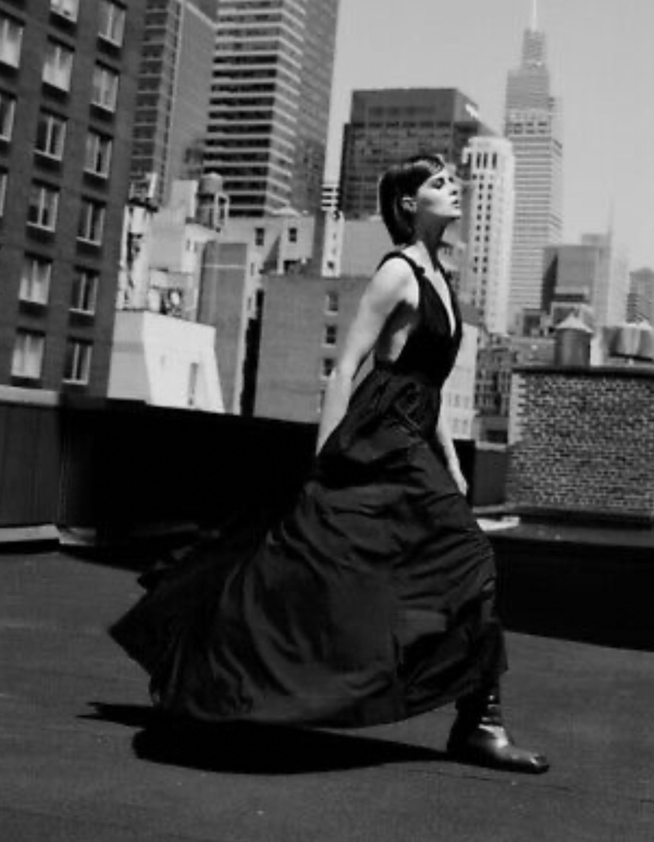 Zara Long Nylon Dress