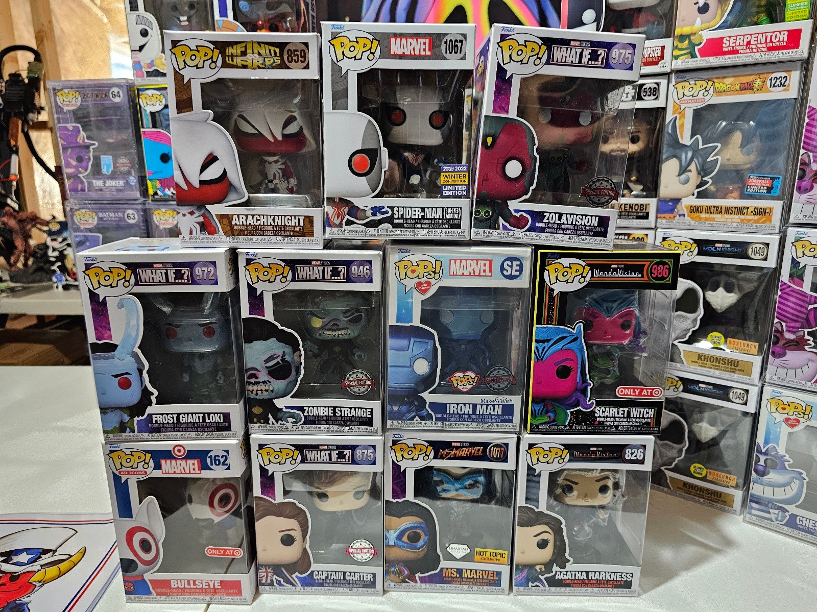 Miscellaneous Marvel Funko Pop Lot