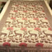 Vintage Chilka Weaving Mill Tapestry 51x81 Wallhanging Throw
