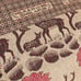 Vintage Chilka Weaving Mill Tapestry 51x81 Wallhanging Throw
