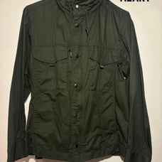 BEAMS HEART Men's Blouson, Khaki, Lightweight Mountain Parka