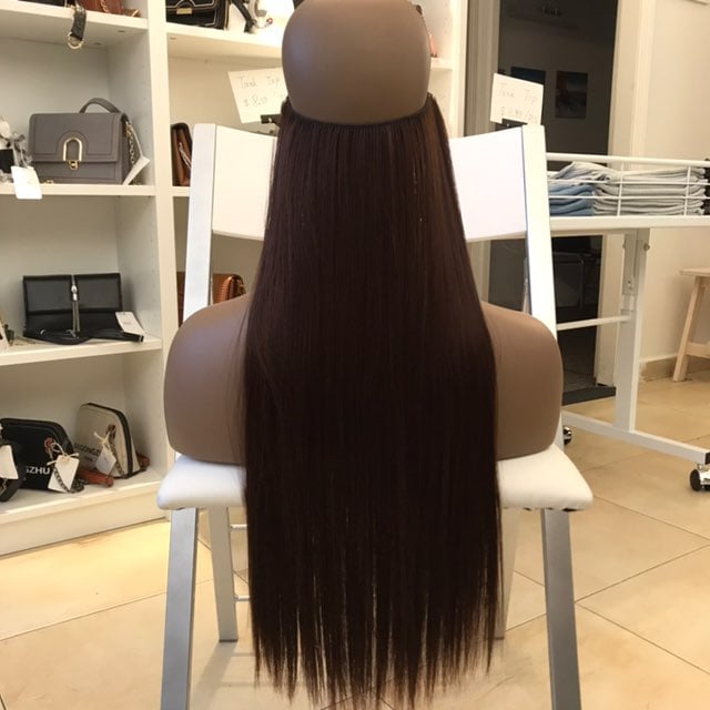 26” Fish Line Band Halo Hair Extension