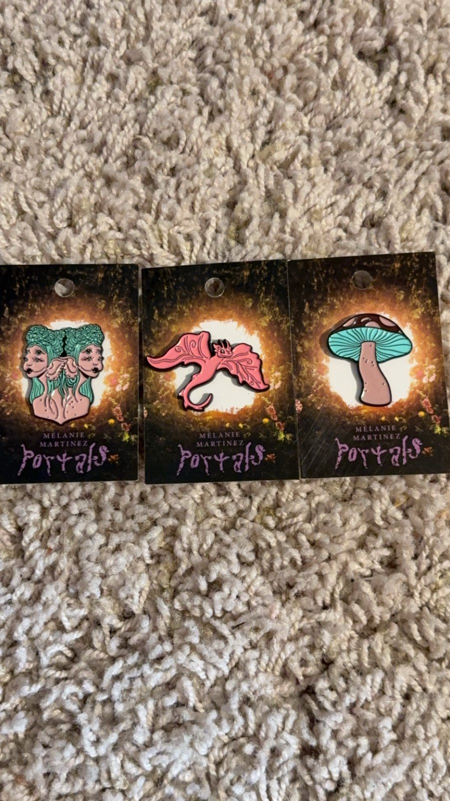 Melanie Martinez pin bundle of three