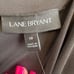 Lane Bryant Black Shimmer Faux Wrap Women's Dress Size 18/20 NWT