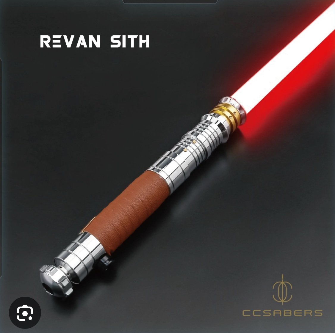 Star Wars Darth Revan SS 3.0 TXQ S-RGB Lightsaber w/ 36” Blade, Stand & Case