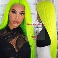 Celebrity Neon human hair lace front wi