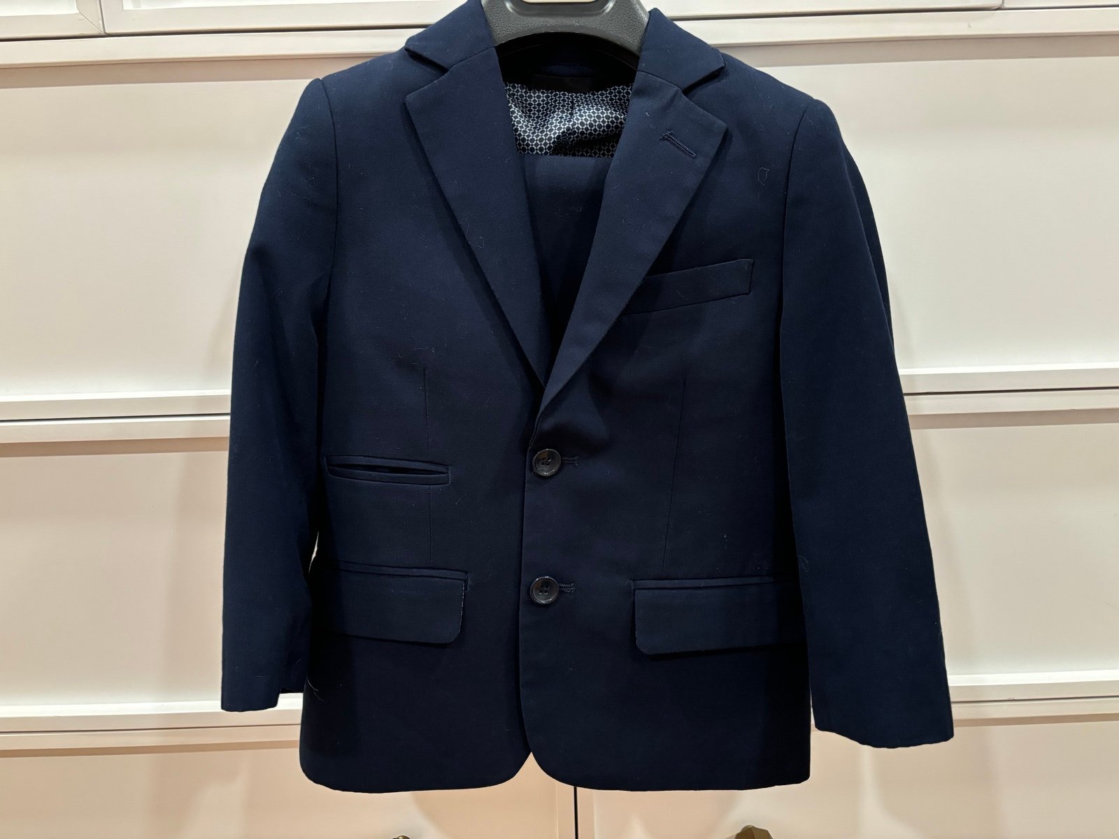 Isaac Mizrahi boys navy suit 4T