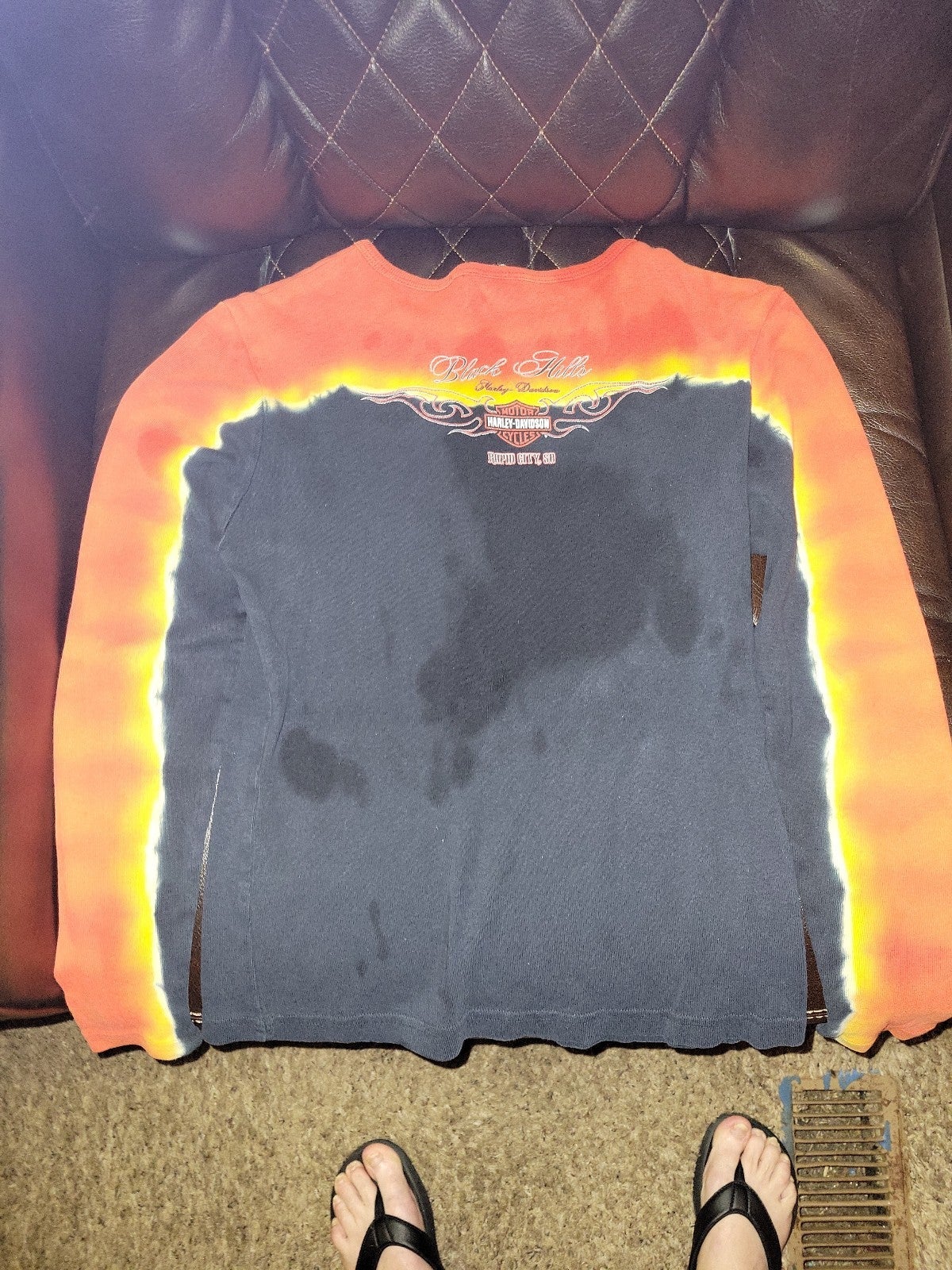 Womens harley davidson long sleeve shirt
