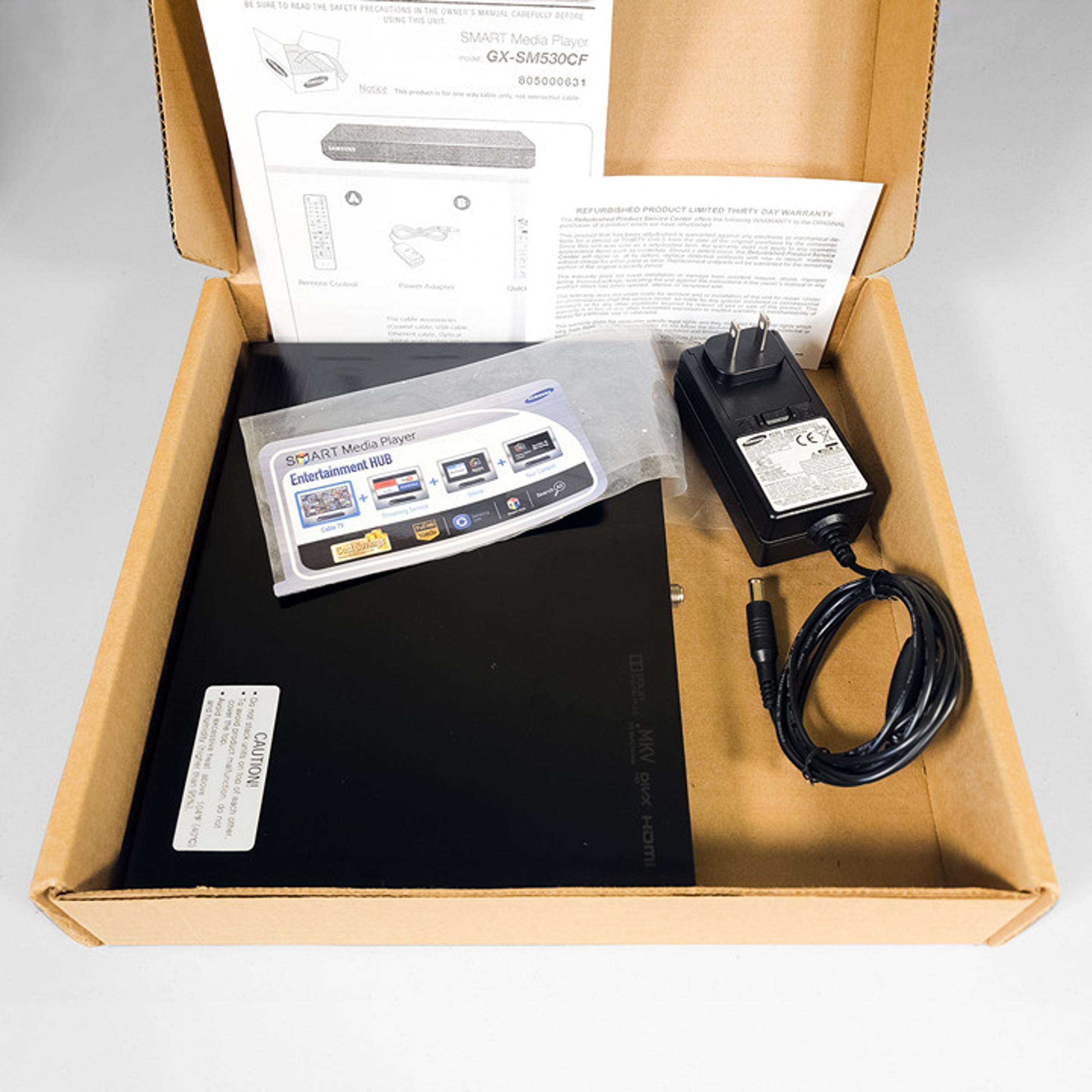 Samsung GX-SM530CF Digital Media Streamer Cable Box Cablecard Mcard Set Top Box