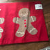 Storehouse Gingerbread man/ women scatter Christmas rug