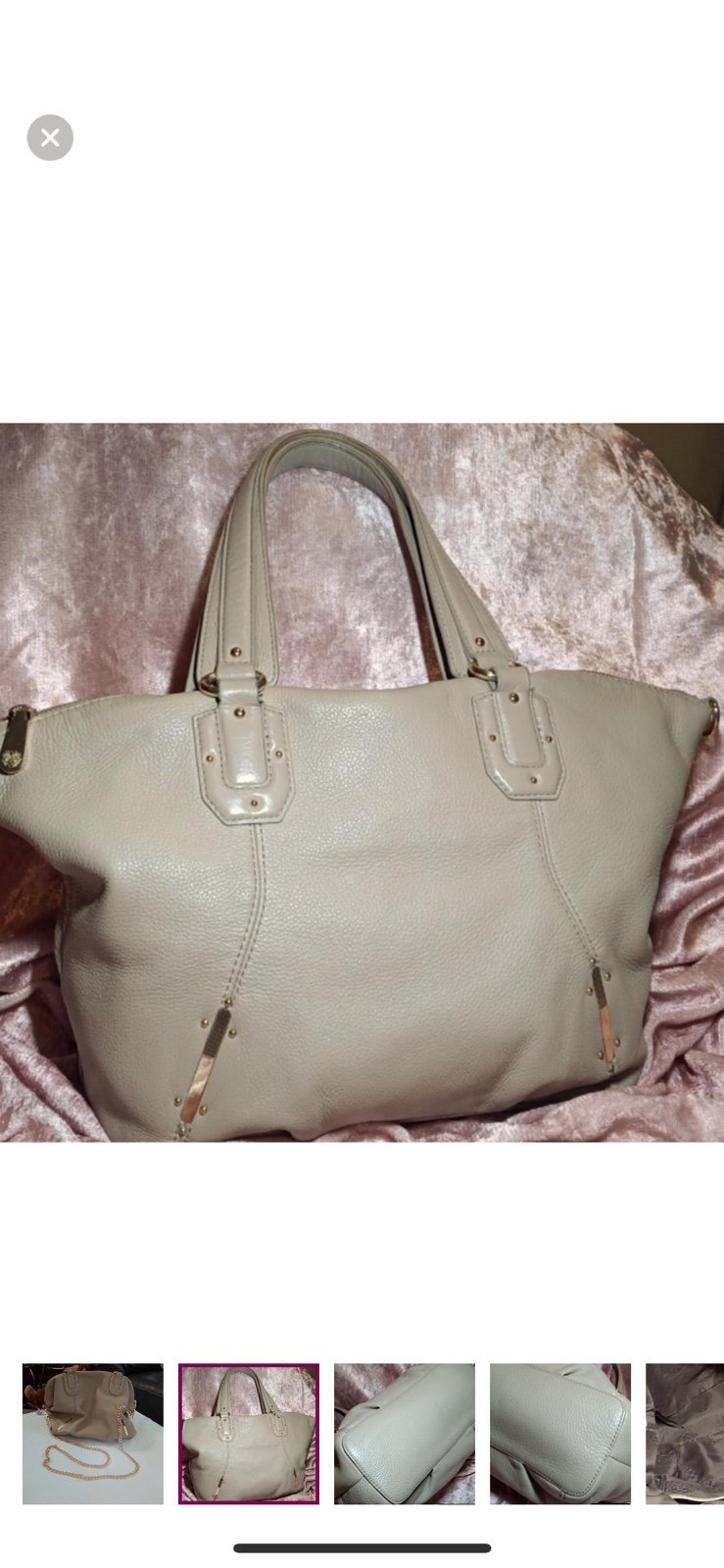 EUC VINCE CAMUTO LEATHER HAND / SHOULDER BAG