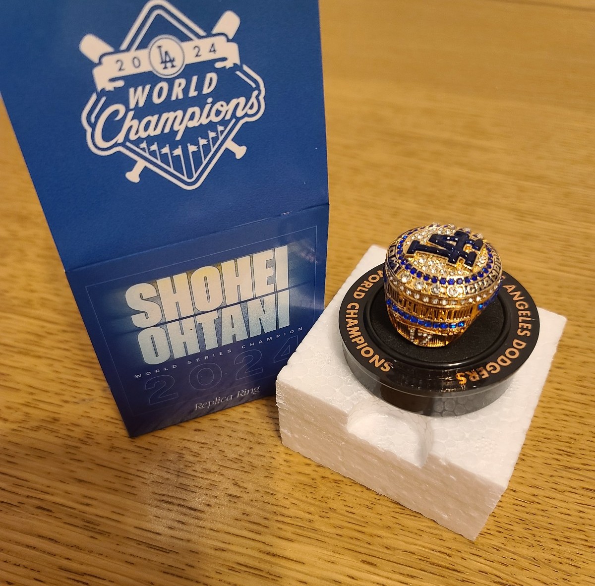 *NEW* Shohei Ohtani World Series Ring SGA Los Angeles Dodgers 8/6/25