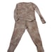 All In Motion Set M Woman Joggers Sweatshirt Shorts Tan Beige. (0192)