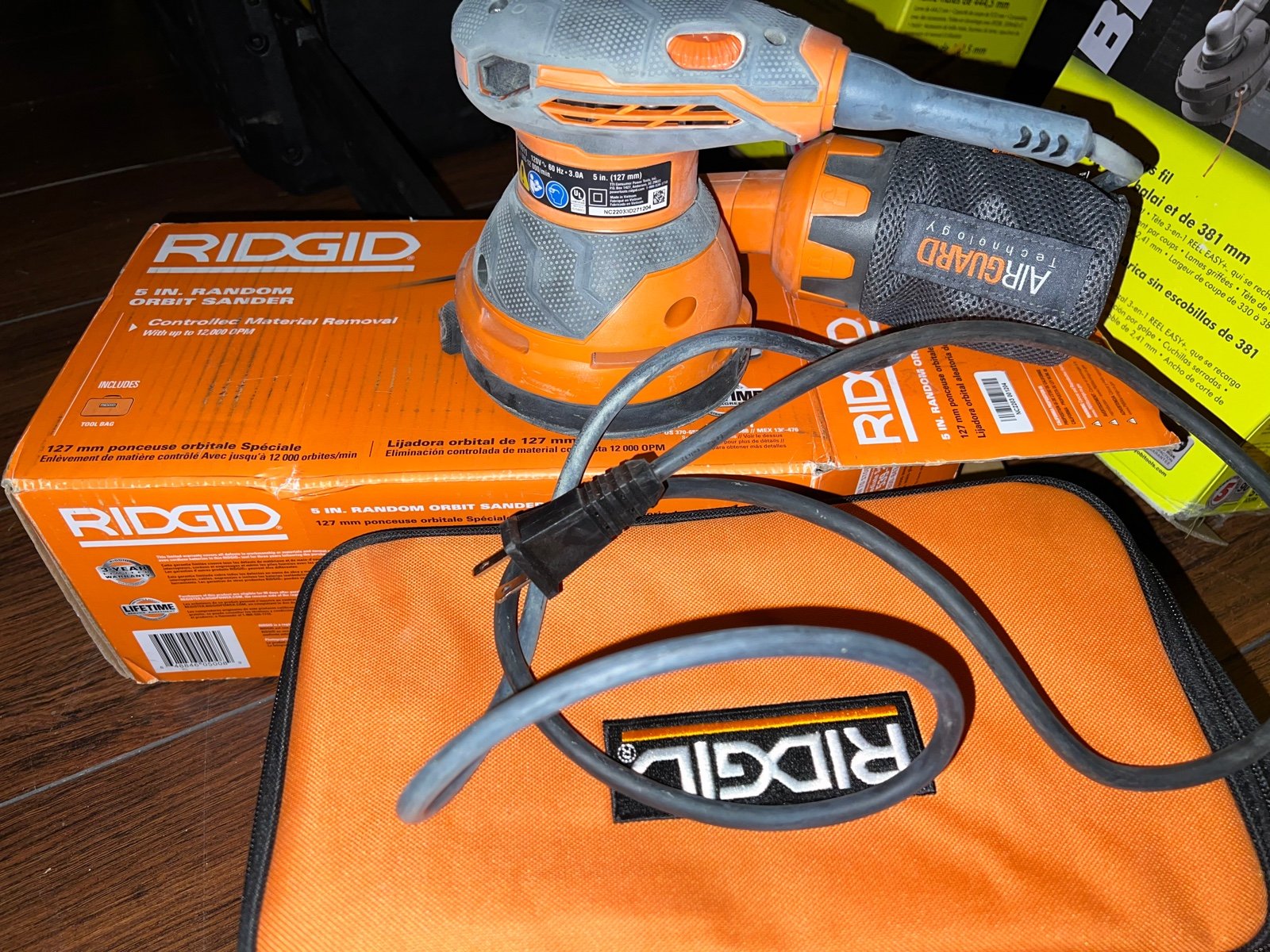 Ridgid sander