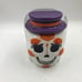 Broom & Co. Ceramic Large 8in Sugar Skull Cookie Jar BB01B20025