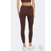 Ladies Varley Brown Snakeskin Estrella High Rise 7/8 Leggings Size Small