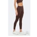 Ladies Varley Brown Snakeskin Estrella High Rise 7/8 Leggings Size Small