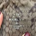 Ladies Varley Brown Snakeskin Estrella High Rise 7/8 Leggings Size Small