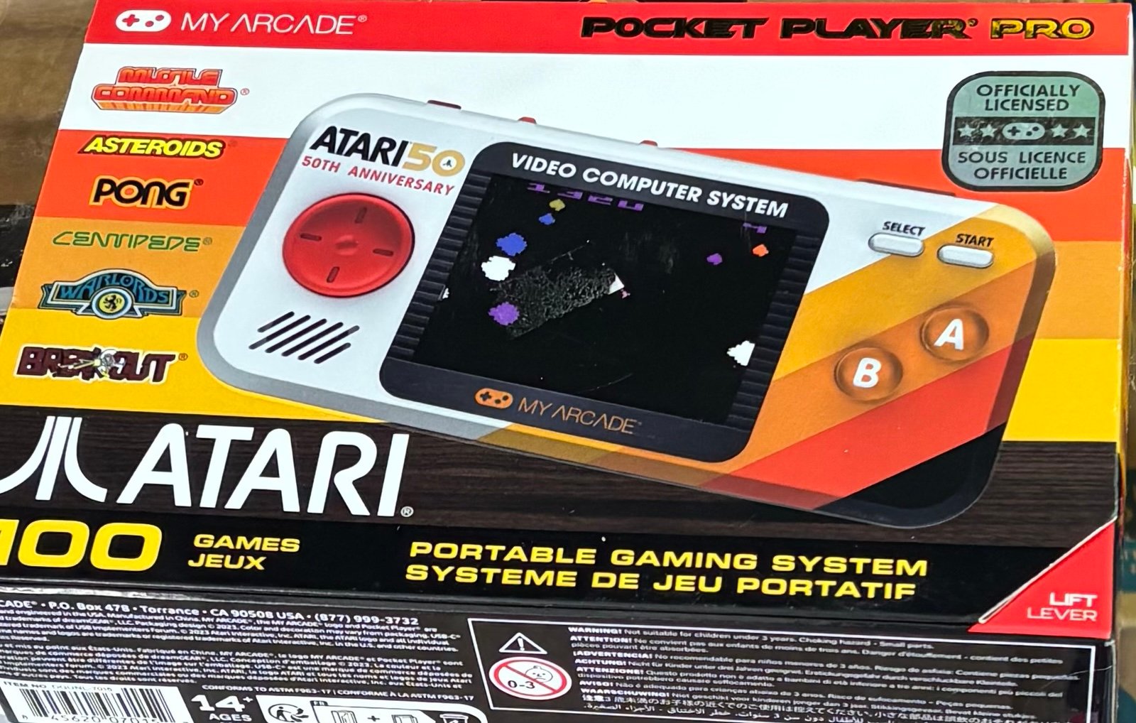 My Arcade Pocket Player Pro 100 games in 1