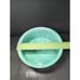 Fapor Turquoise Casserole Pot with Lid, Mid Century Modern Round Covered Pot