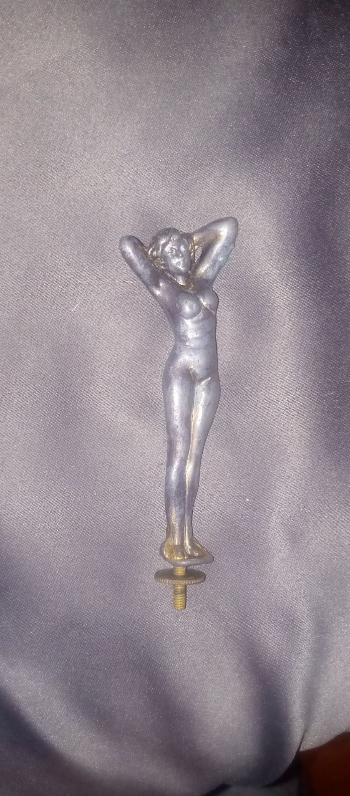 Vintage Nude Woman Statue