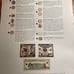 Lot of 8 Ten Dollar Notes Series 2009 Uncut Sheet Uncirculated