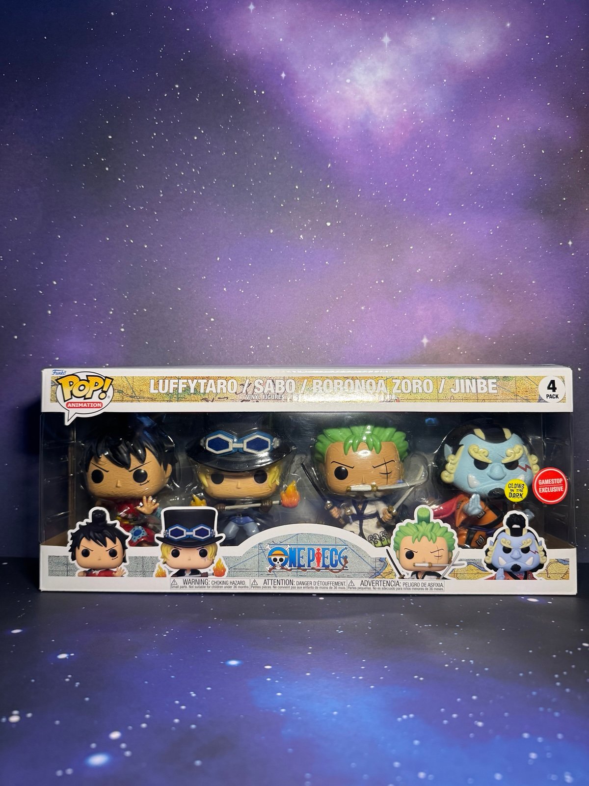 One Piece Funko Pop 4 Pack