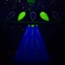 Alien Spaceship UFO Acrylic Painting