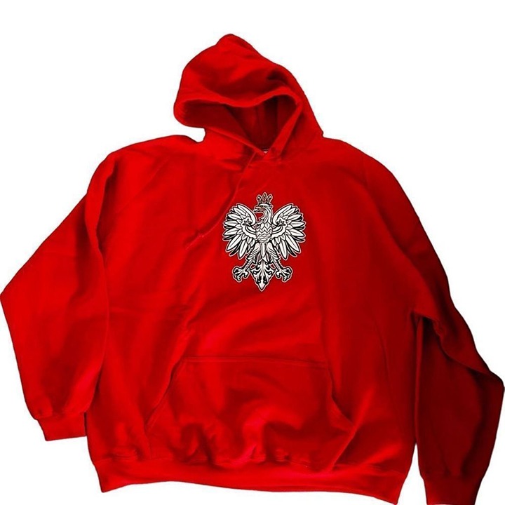 Polish Pride Red Hoodie Polska - Nwot