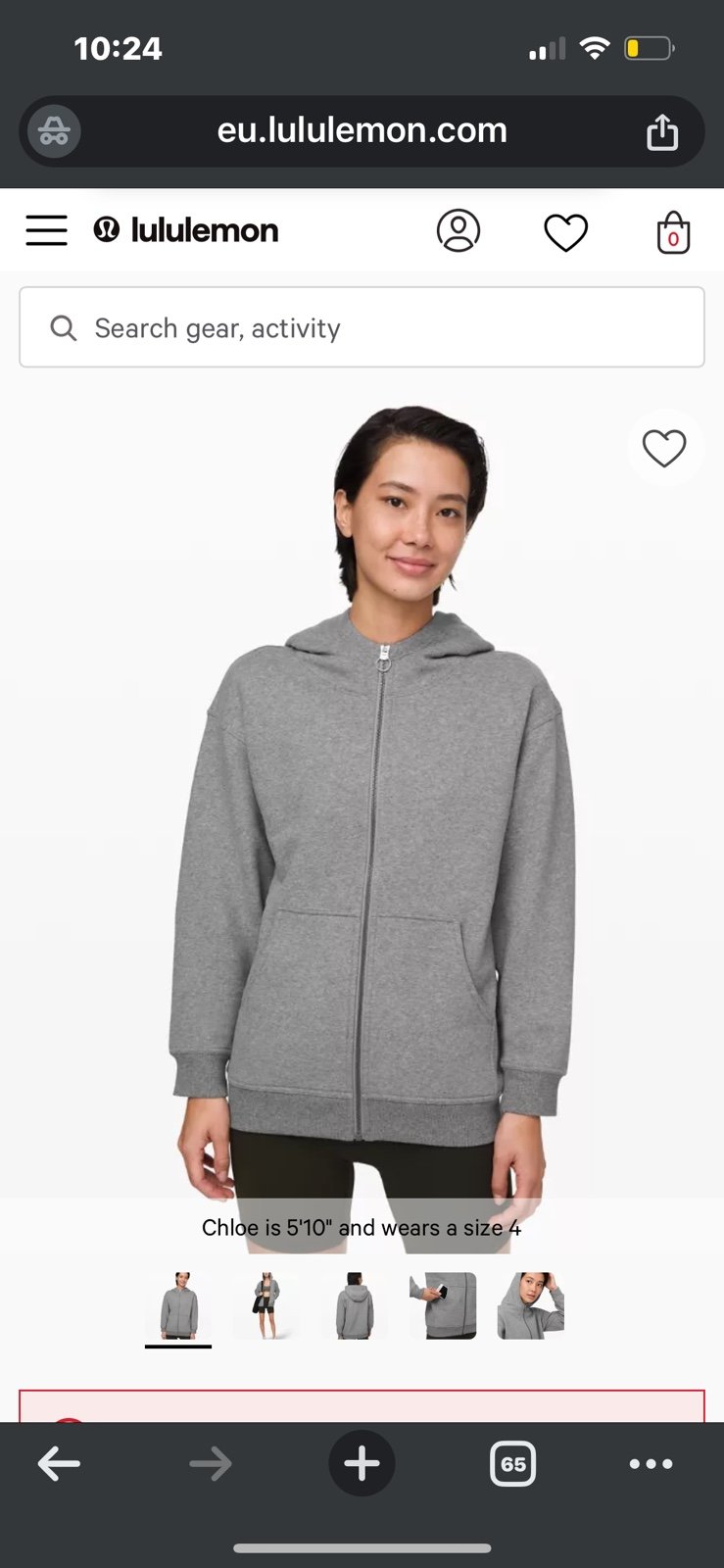 Lululemon hoodie scuba all yours hoodie sweatshirt