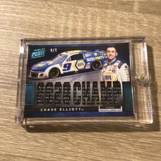 2023 Panini Prime Racing Chase Elliott Firesuit Laundry Tags #1/1
