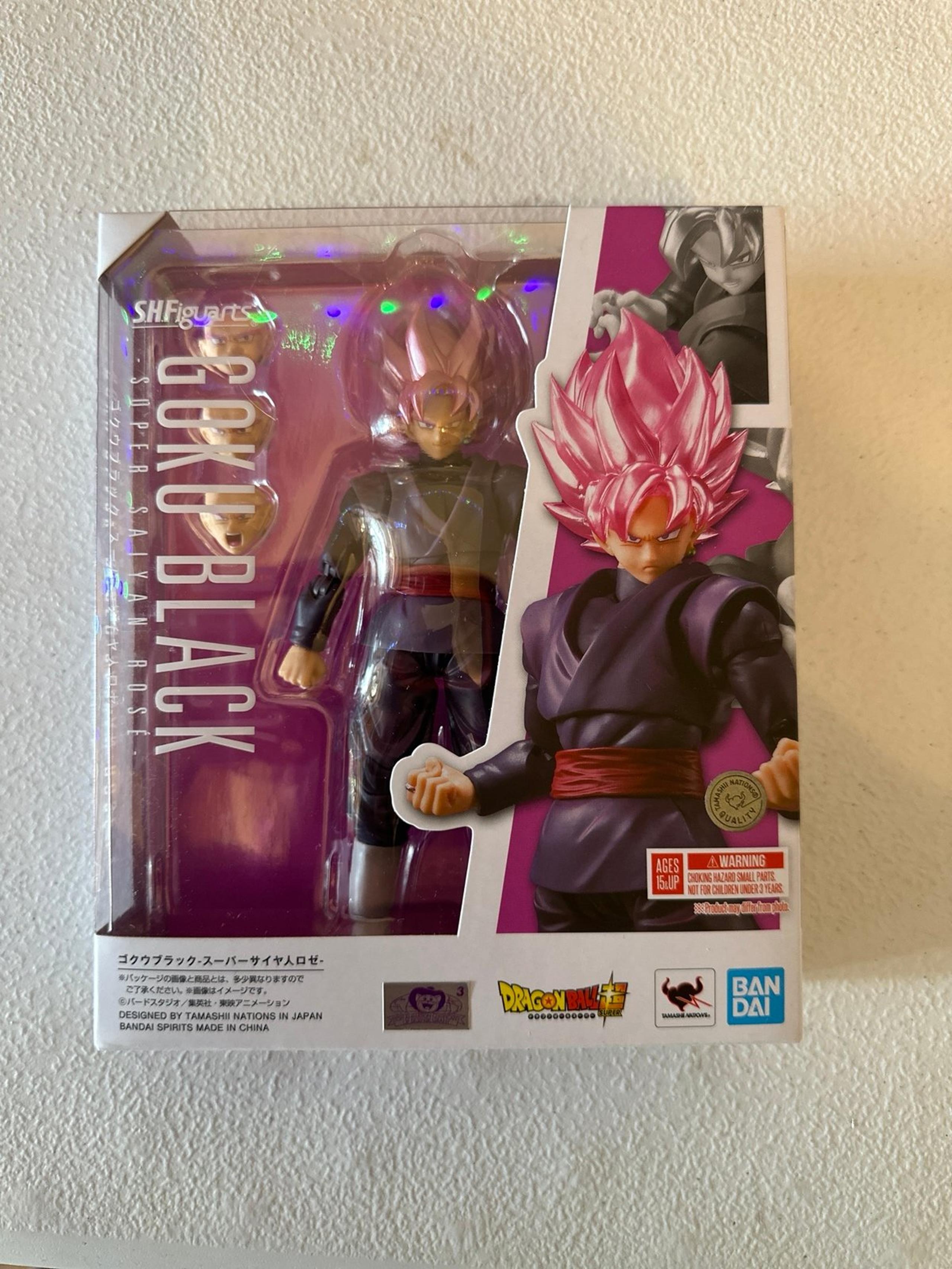 Dragon Ball Super Goku Black Super Saiyan Rose S.H.Figuarts Action Figure
