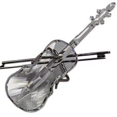 Swarovski Crystal Figurine VIOLIN 7477 NR 000 002 Mint Condition NIB