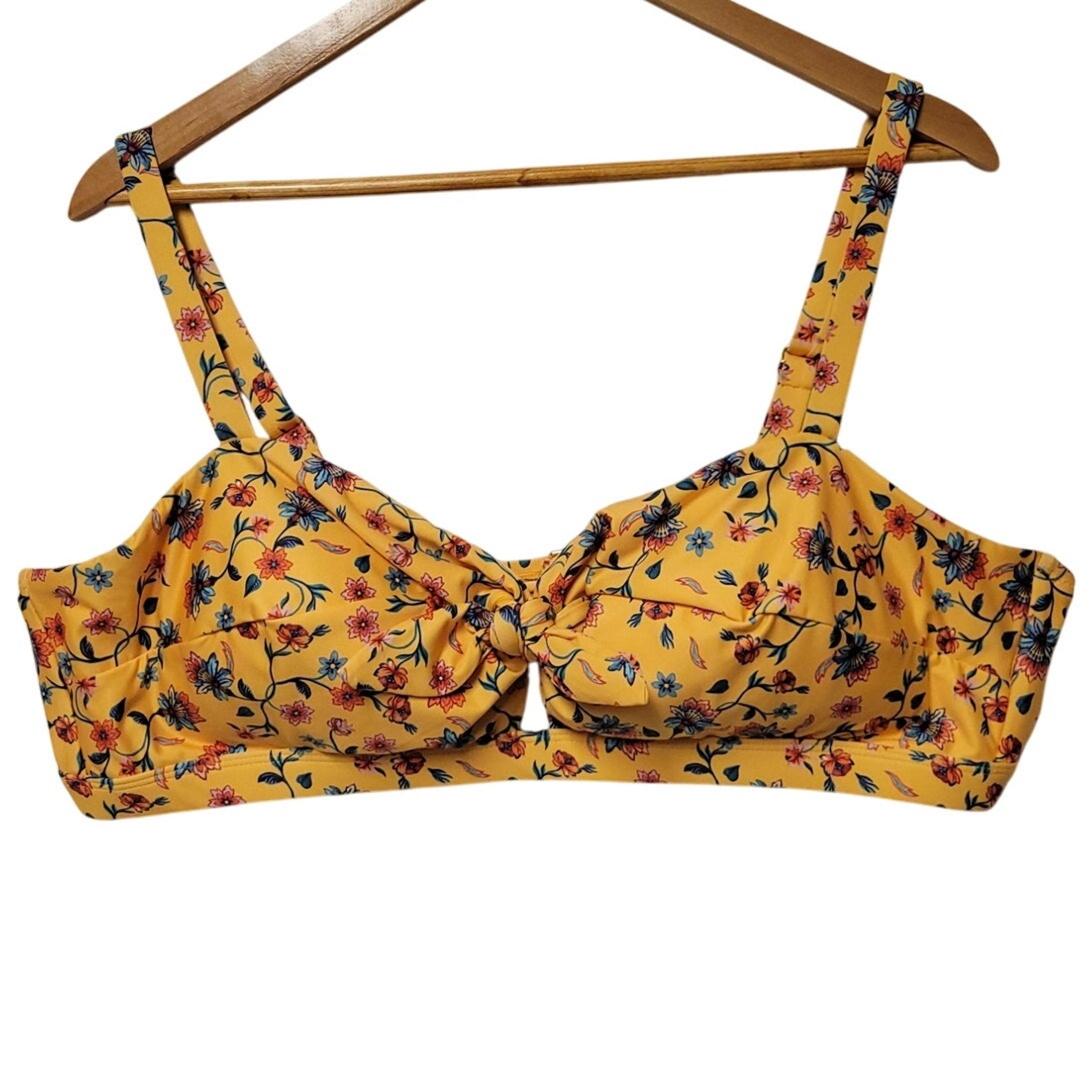 NWOT ModCloth Bikini Top Santa Barbara Saturdays Pin UP Cottage Core Retro SZ 3X