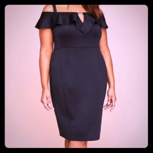 Lane bryant scuba dress hotsell