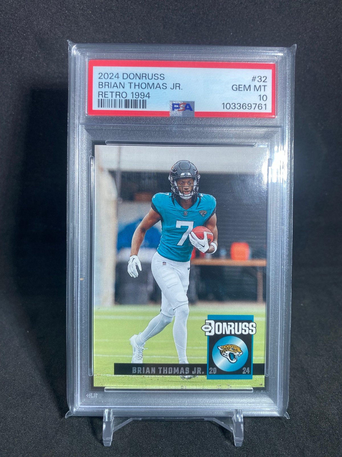 2024 Donruss Brian Thomas Jr Retro 1994 #32 PSA 10