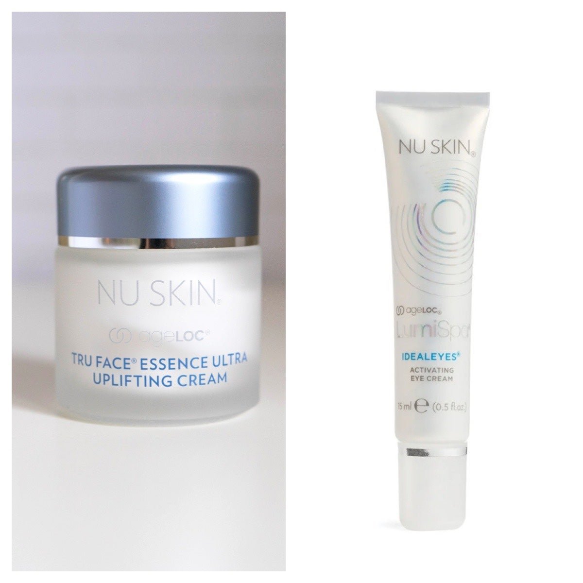 Nu Skin truface Uplifting Cream and ideal eyes