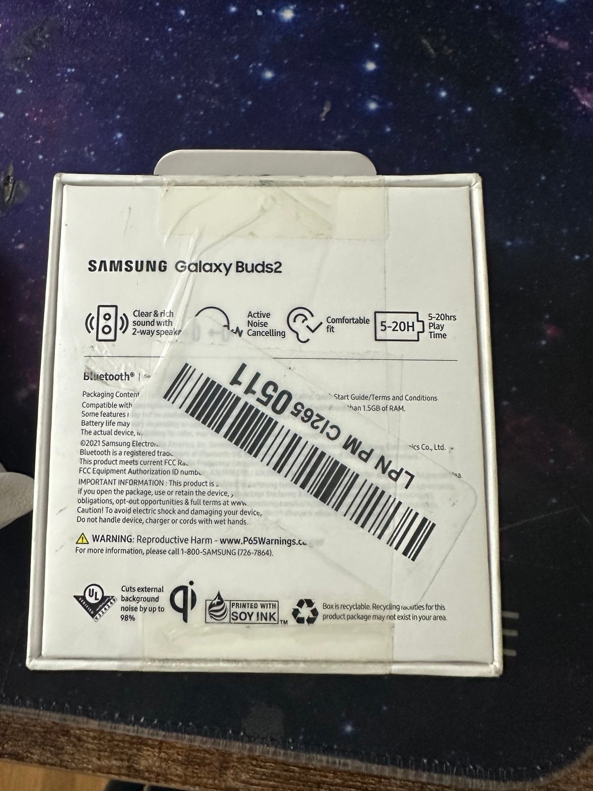 SAMSUNG GALAXY BUD2 NEVER OPENED