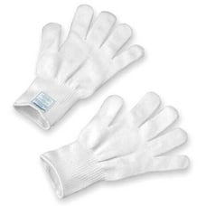 4 pr Ansell Winter Glove Liner, White